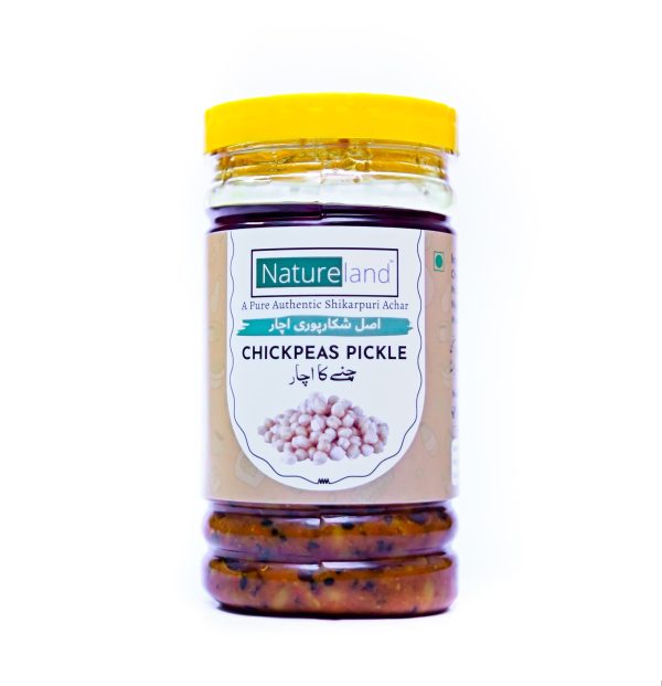 Natureland Shikarpuri Chickpeas Pickle in Oil 500g