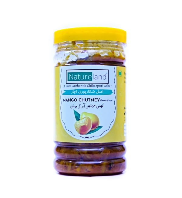 Natureland Shikarpuri Mango Chutney Sweet & Sour 500g