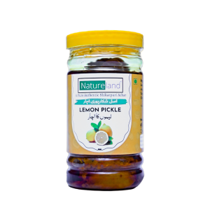 Natureland Shikarpuri Lemon Pickle in Oil 500g